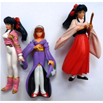 Gashapon Mini Figure PVC Vintage - Set Sakura Wars