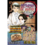 Demon Slayer - Kimetsu no Yaiba n° 21 - Limited Edition con stickers 