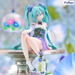 Figure Vocaloid - Hatsune Miku - PVC Statue Noodle Stopper Hatsune Miku Flower Fairy Morning Glory 14cm