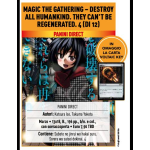 Magic The Gathering - Destroy All Humankind They can't be regenerated 4 (+ carta) - Arrivo da definire