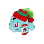 Peluche Plush Doll  - Pokemon Winter Bulbasaur with Christmas Hat 20 cm