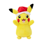 Peluche Plush Doll  - Pokemon Winter Pikachu with Christmas Hat 20 cm 