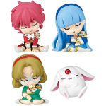 Gashapon Magic Knight Rayearth - Set di 4 Mini Figure - 4 cm