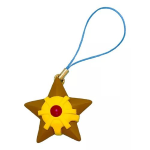 Gashapon Pokemon Acqua Type Keychains - Staryu - 4 cm